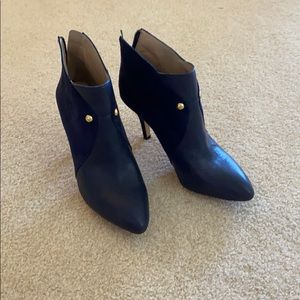 Blue Saks Fifth Avenue boots